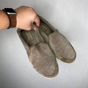 Skechers | Green Tan Slip On Memory‎ Foam 11 Wide